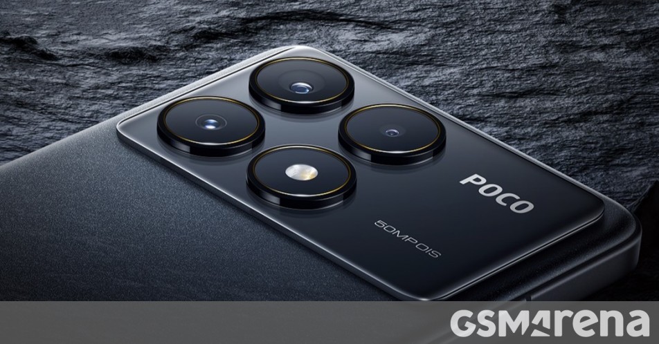 Poco F6 and F6 Pro's designs revealed ahead of launch - GSMArena