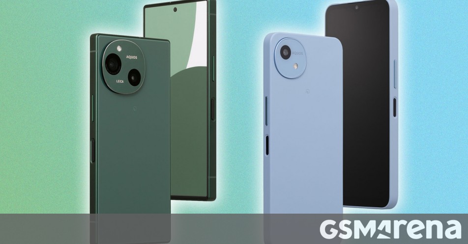Sharp Aquos R9 and Aquos wish4 announced - GSMArena.com news