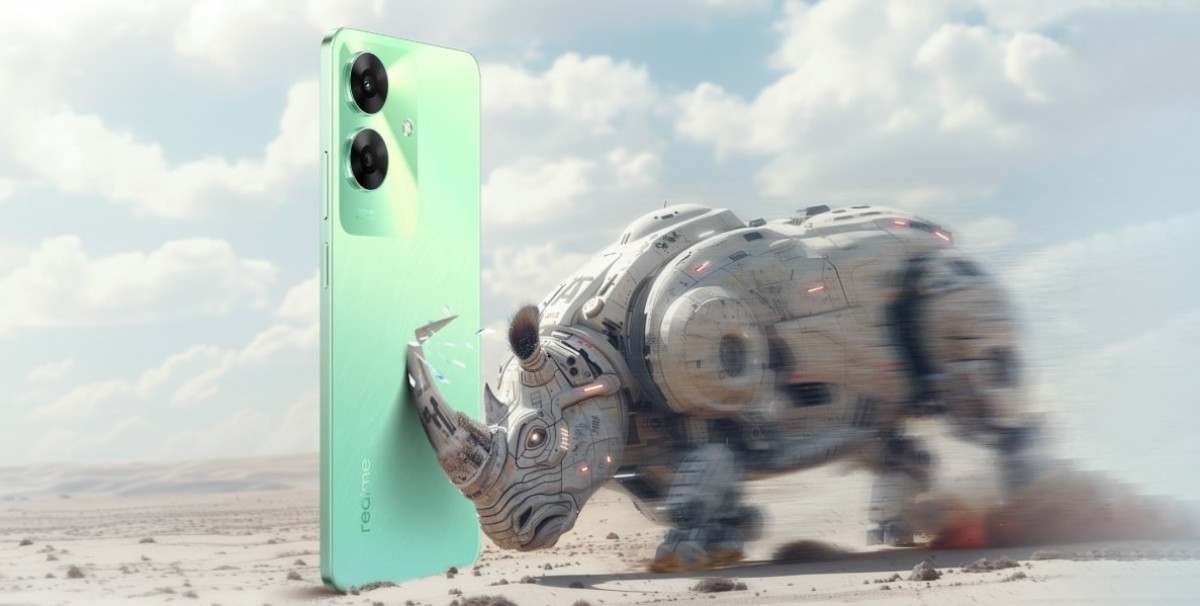 Entry-level Realme C61 arrives with IP54 dust and water resistance