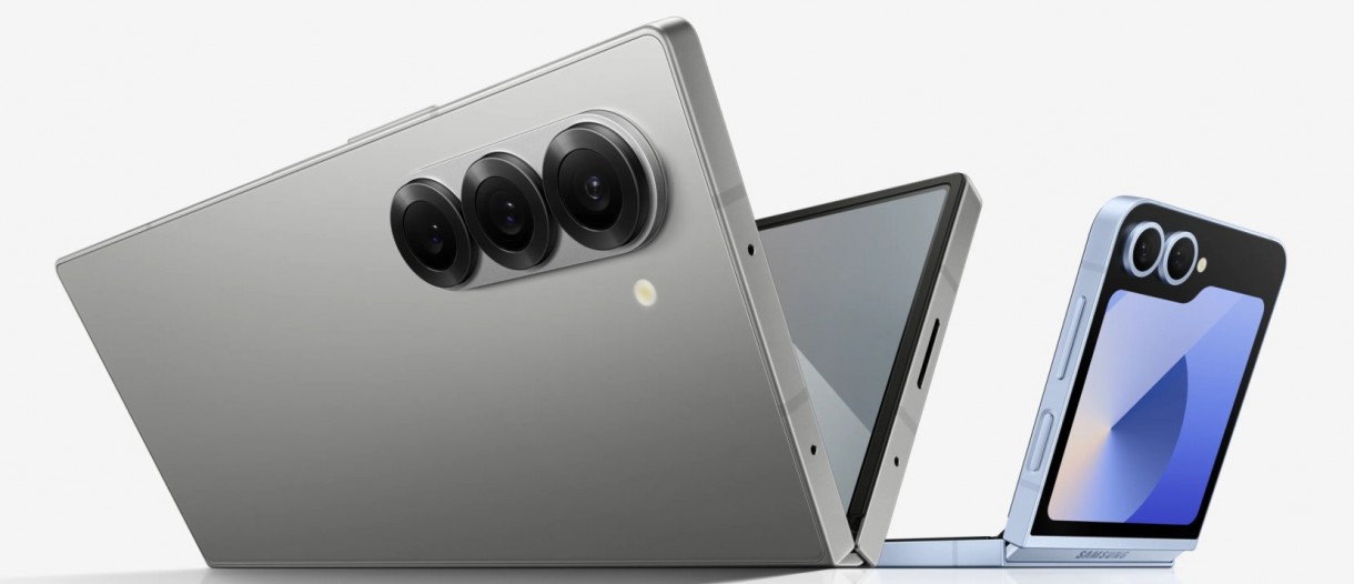 Official image with Samsung Galaxy Z Fold6 and Z Flip6 leaks