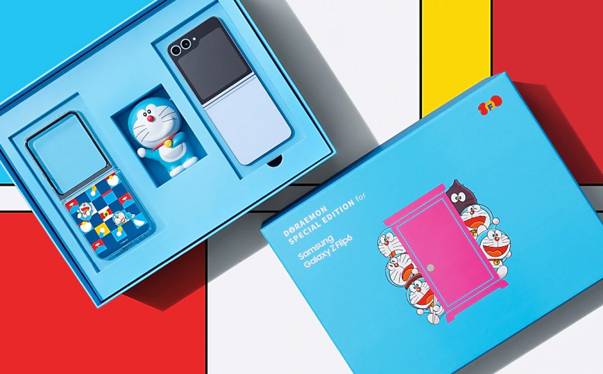 スマートフォン本体 Samsung Galaxy Z Flip6 Doraemon Edition The Samsung Galaxy Z Flip6 now comes in Doraemon Special Edition