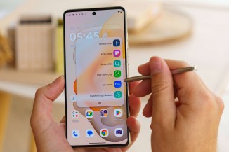 The stylus menu is extensive