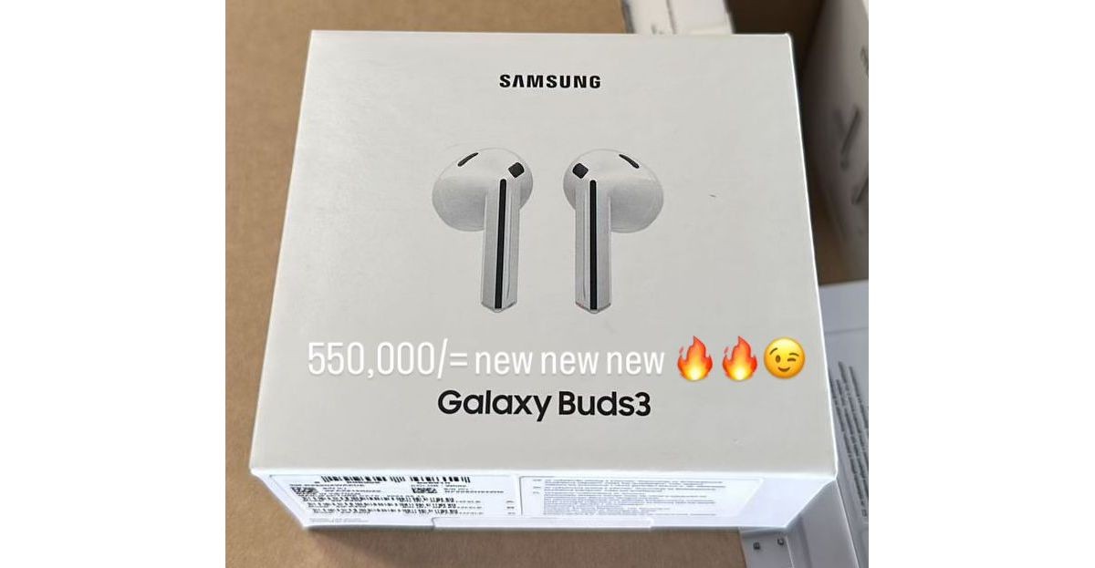 Samsung Galaxy Buds3 retail box leaks, new stem style design is