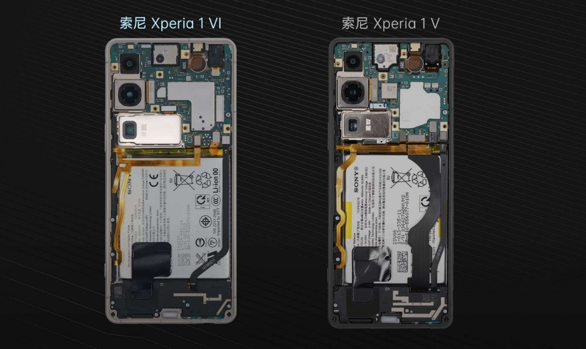 See inside the Xperia 1 VI in first teardown video - GSMArena.com news