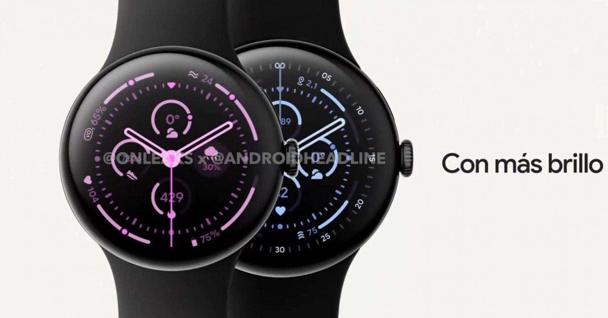 Google Pixel Watch 3 leaked promo video confirms bigger 45mm model 