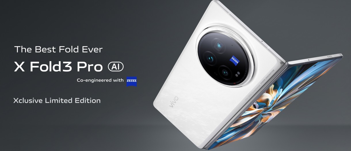 vivo X Fold3 Pro Lunar White Limited Edition launched in India