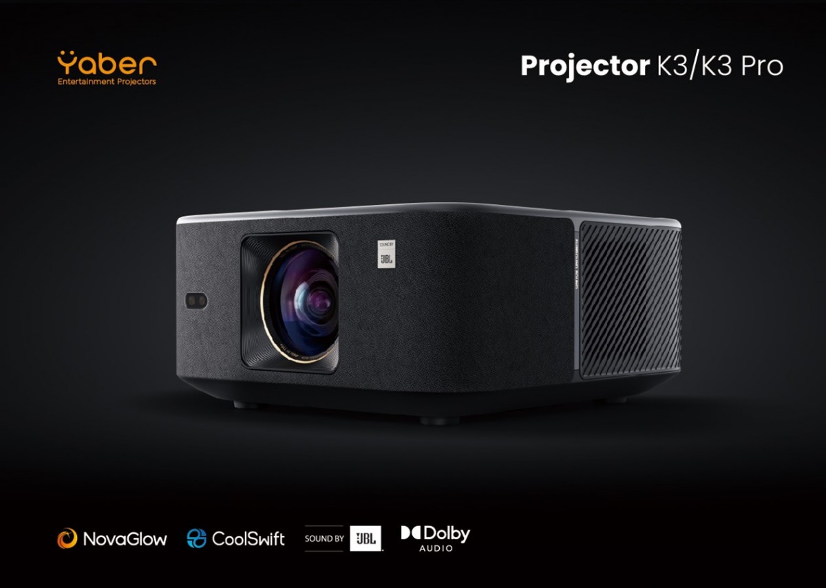 The new Yaber K3 smart projector beams a bright 1,600 lumen