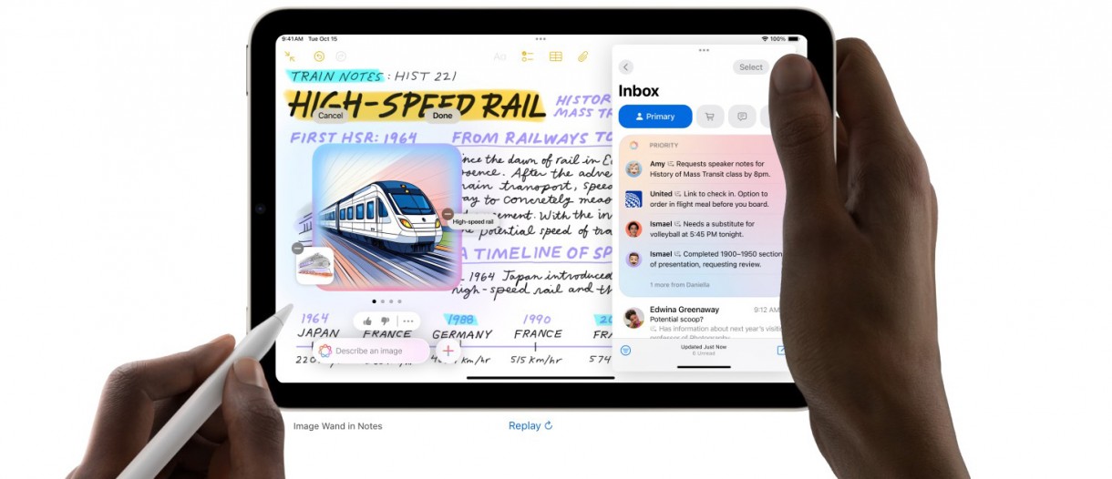 Apple refreshes iPad mini with A17 Pro chip, double the base