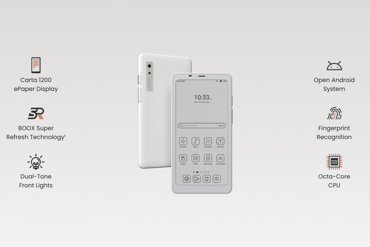 Boox Palma 2 adds faster chipset, Android 13 and a fingerprint