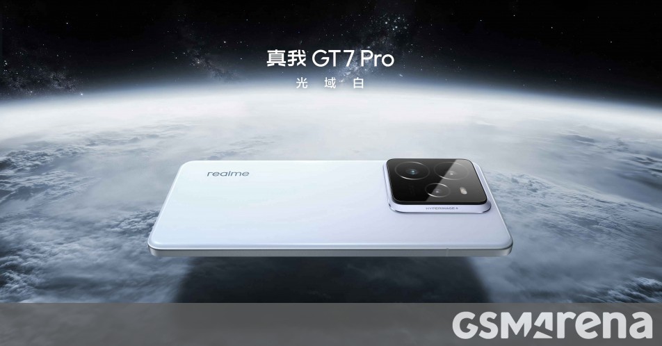 Realme GT7 Pro's official colorways showcased ahead of launch