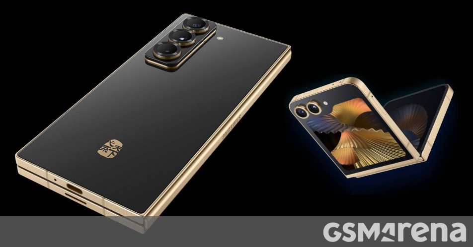 Samsung W25 based on Z Fold Special Edition and W25 Flip pictured