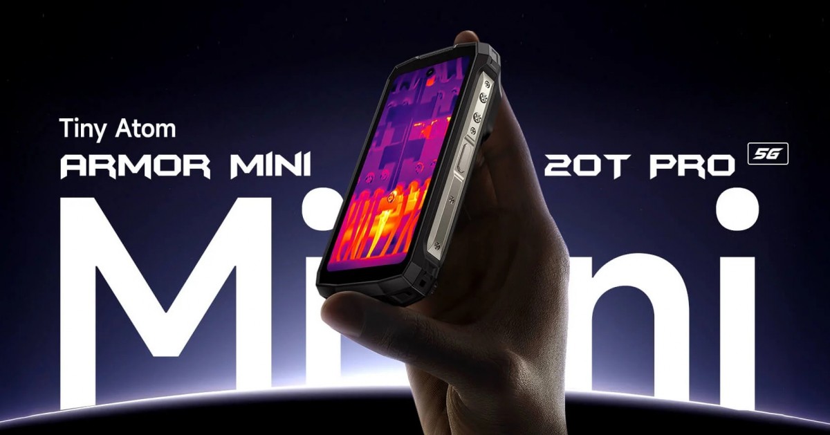 Ulefone unveils Armor Mini 20 series, its smallest rugged phones
