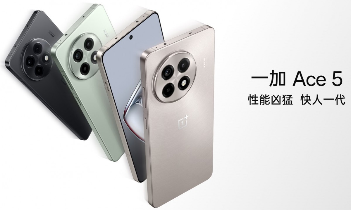 OnePlus Ace 5 Pro arrives with Snapdragon 8 Elite and 6,100 mAh