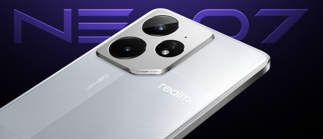 Realme Neo7's design and chipset officially revealed - GSMArena