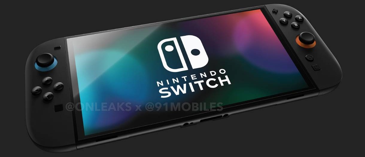 Nintendo Switch 2 renders show a familiar but upscaled design with