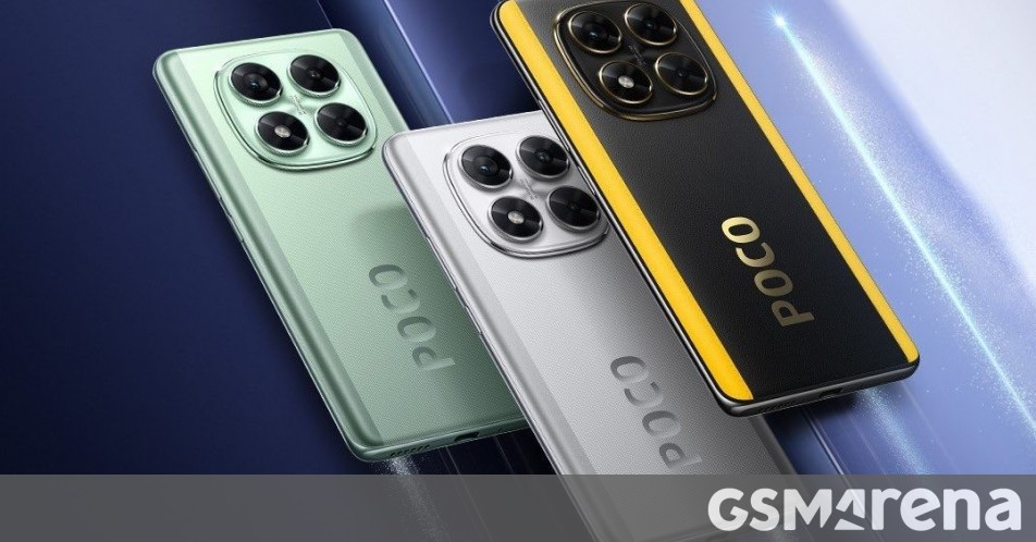Poco X7 runs Geekbench, outs its chipset - GSMArena.com news