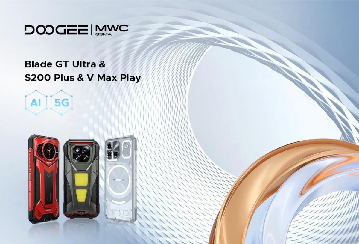 Doogee brings six new phones at MWC 2025 - GSMArena.com news