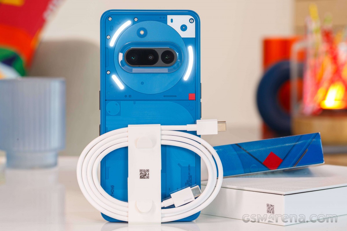 Nothing Phone (3a)ブルー　本体　ケーブル　箱 Nothing Phone (3a) in for review - GSMArena.com news