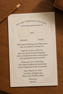 GPT-4o can create images with perfectly legible text