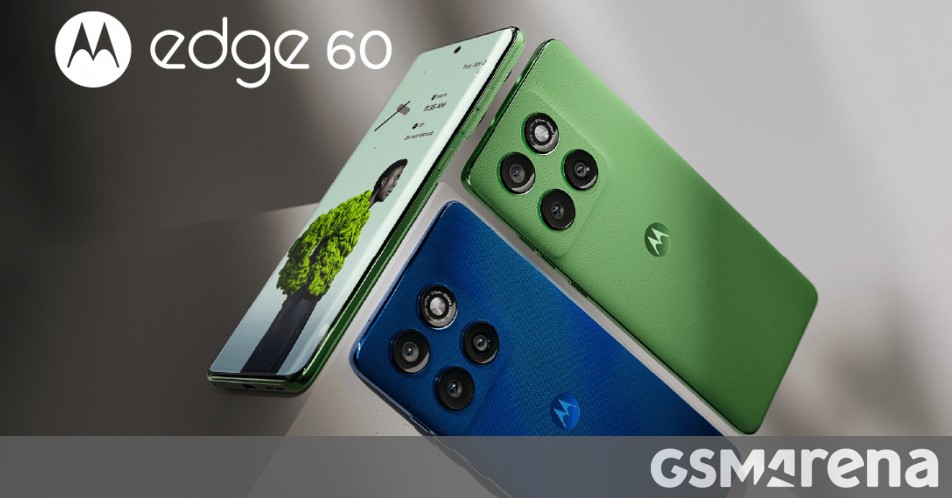 Motorola's Edge 60, Edge 60 Pro are official with big batteries