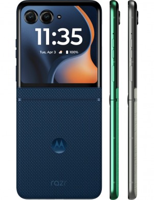 Motorola Razr 60 in Pantone Gibraltar Sea