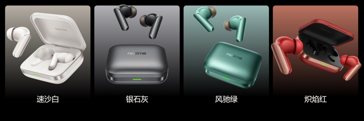 Realme Buds Air7 Pro color options