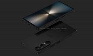 Sony Xperia 1 VII CAD renders surface