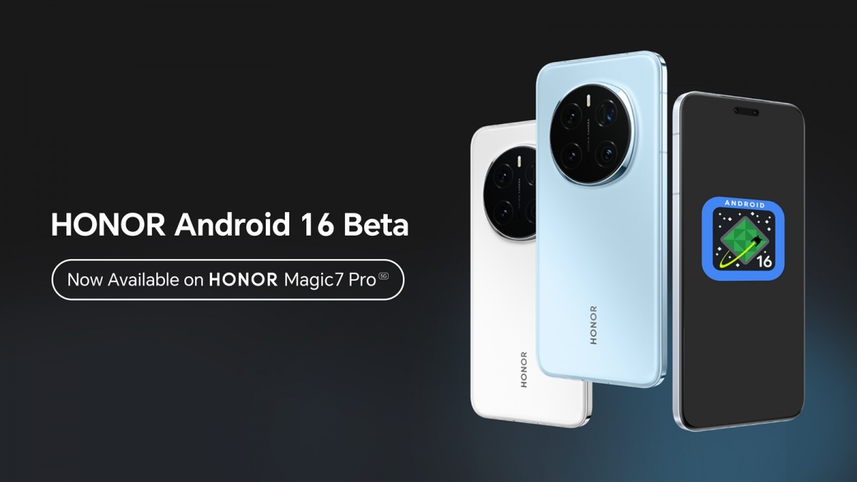 Honor Magic 7 Pro gets third Android 16 beta - GSMArena.com news