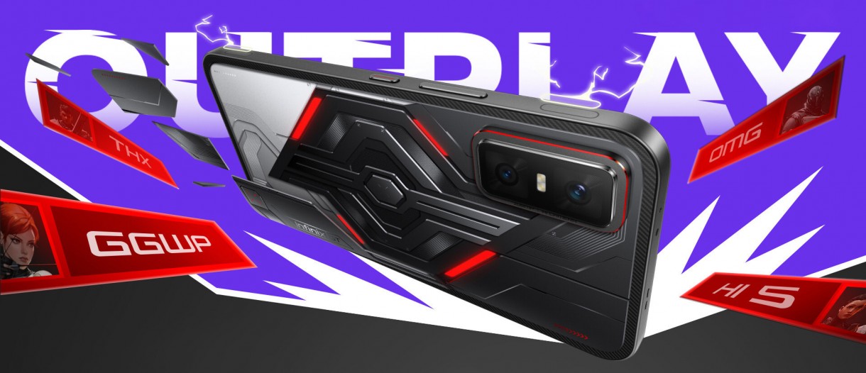 Infinix GT 30 Pro 5G+ (Dark Flare, 12GB RAM, 256GB Storage) | MediaTek D8350 Ultimate | 120FPS BGMI Gaming | Gaming Triggers | 1.5 Million+ AnTuTu AI (Without Offers