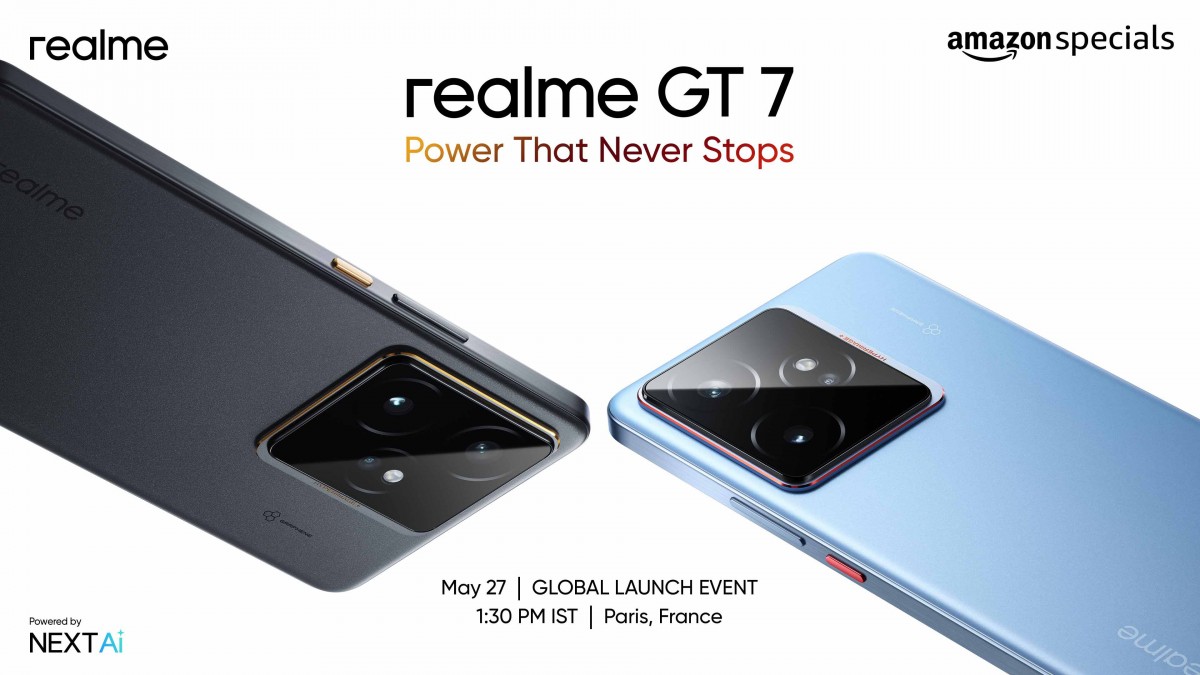 Realme GT 7 global launch date confirmed