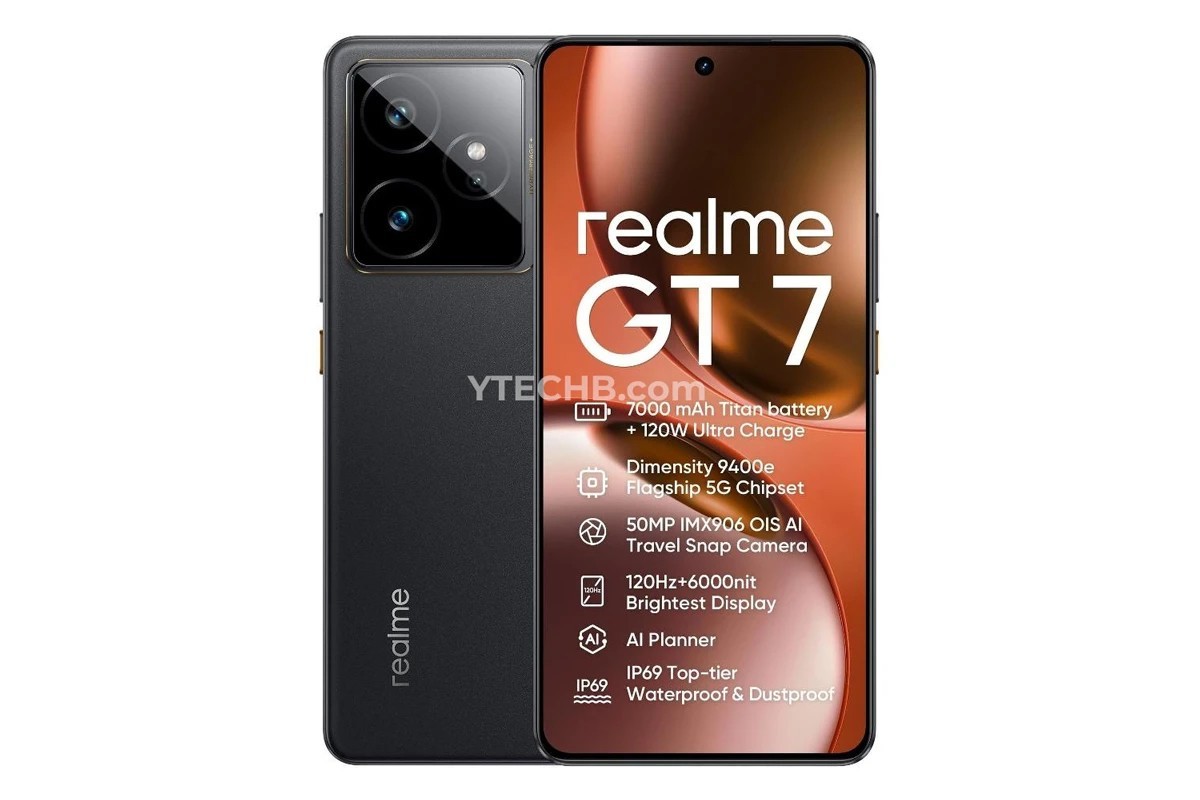 Realme GT 7 (global) and GT 7T specs and prices leak