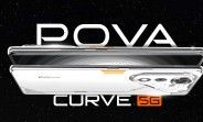 Tecno Pova Curve 5G is official - 7.5mm profile, 5,500mAh battery