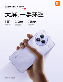 Xiaomi Civi 5 Pro's processor, battery capacity, and screen size confirmed