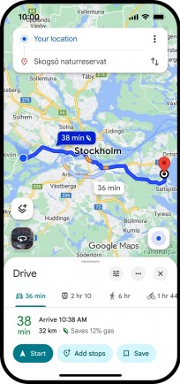 Google Maps' new features for Europe