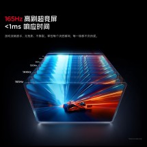 9.06” 165Hz OLED display