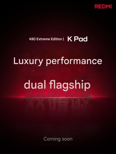Redmi K80 Ultra and Redmi K Pad poster