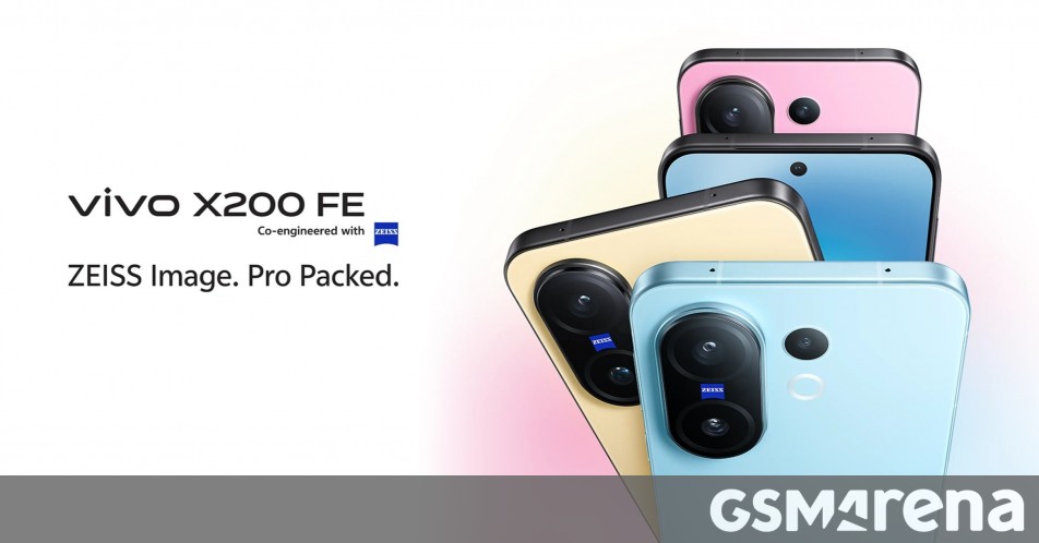 vivo X200 FE's battery and cameras detailed - GSMArena.com news