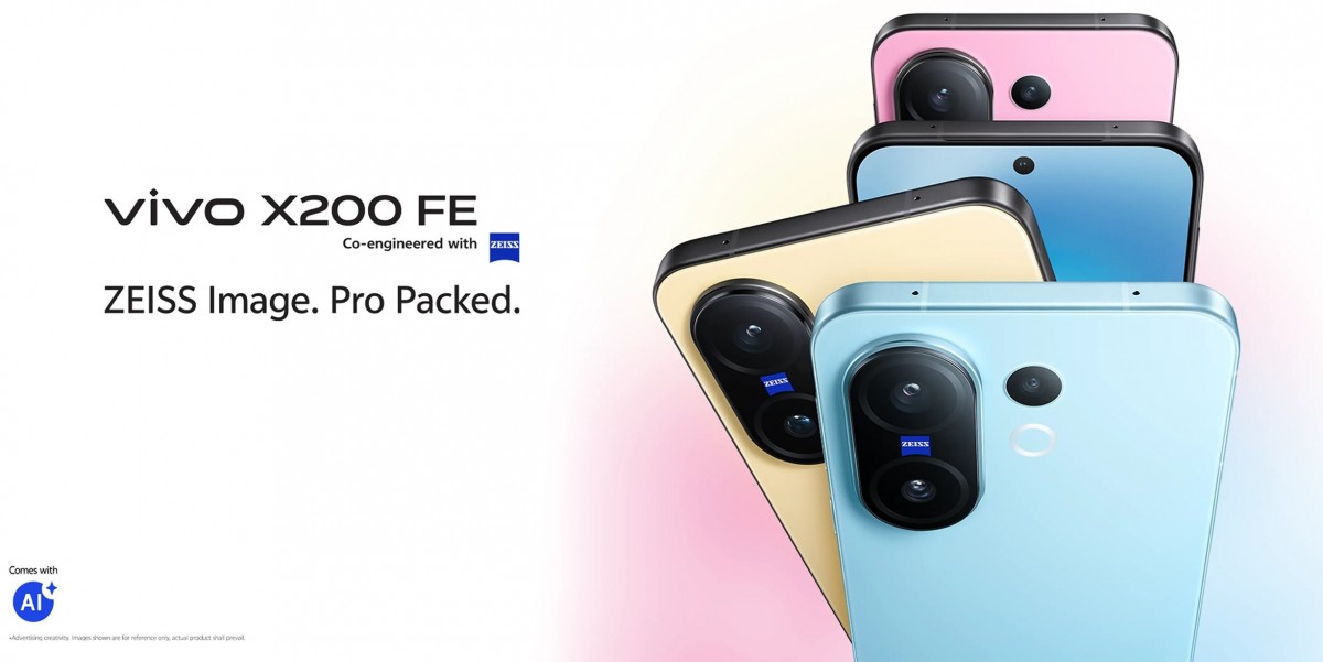 vivo X200 FE's battery and cameras detailed - GSMArena.com news