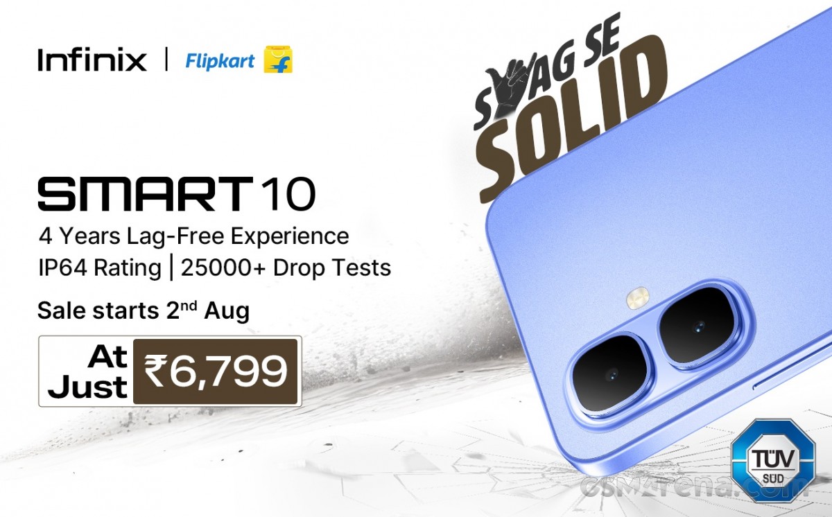 Infinix Smart 10 launched in India - GSMArena.com news