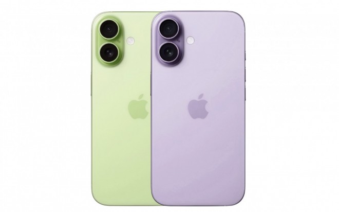 iPhone 17 renders in Green and Purple