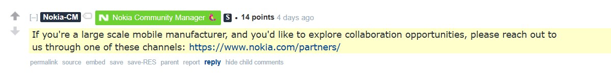 Nokia may be looking to license its brand to a new smartphone maker