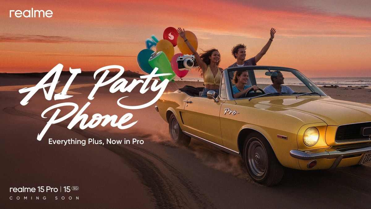 Realme keeps teasing the 15 and 15 Pro