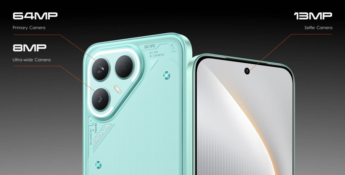 Tecno Pova 7 and Pova 7 Pro bring Delta Light Interface design, Dimensity 7300 chipsets and 6,000mah batteries 