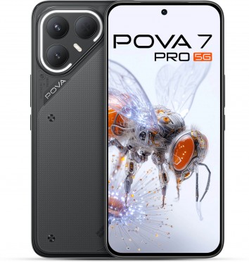 Tecno Pova 7 (left) and Pova 7 Pro (right)