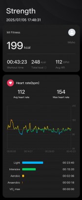 Fitness tracking tests: Xiaomi Band 10 (left) vs Huawei Watch Fit 3 (right)