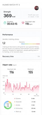 Fitness tracking tests: Xiaomi Band 10 (left) vs Huawei Watch Fit 3 (right)
