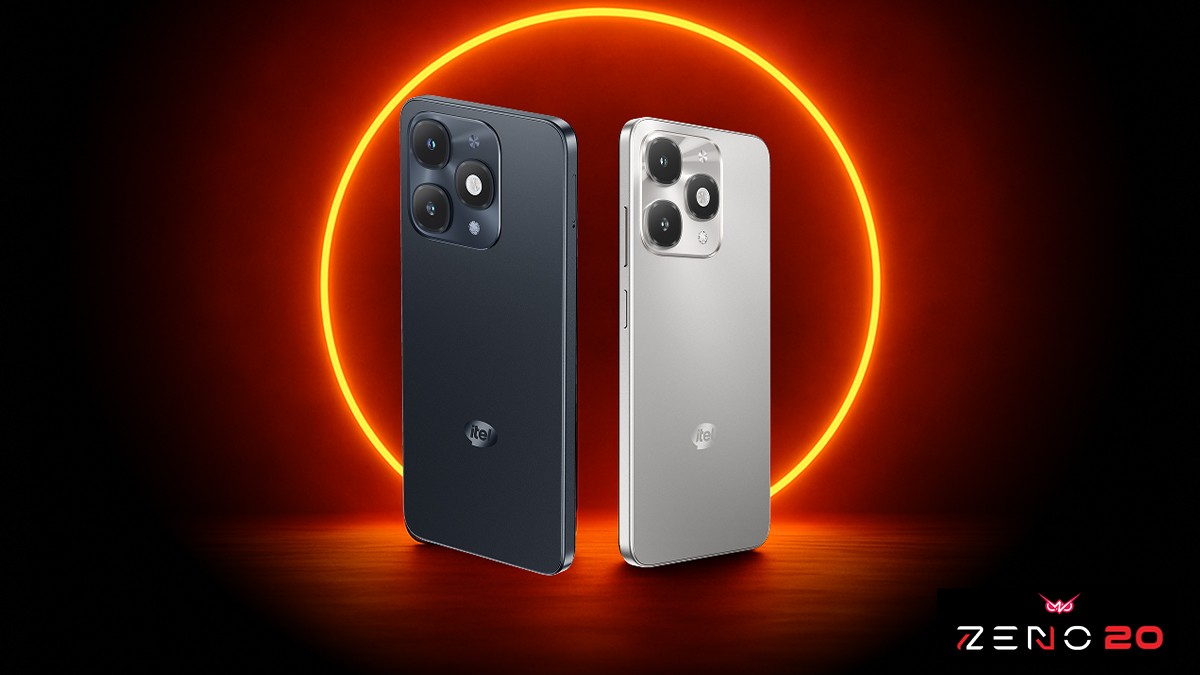 The ultra affordable Itel Zeno 20 announced in India with a 6.6-inch display and 5,000 mAh cell