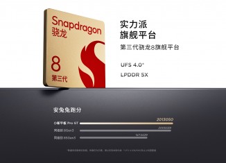 11.1” 144Hz LCD paired with Snapdragon 8 Gen 3