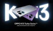 Oppo K13 Turbo and K13 Turbo Pro's India launch date announced