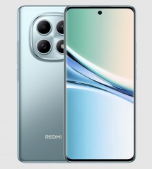Redmi Note 15 5G in Sky Blue, Star White, and Midnight Black
